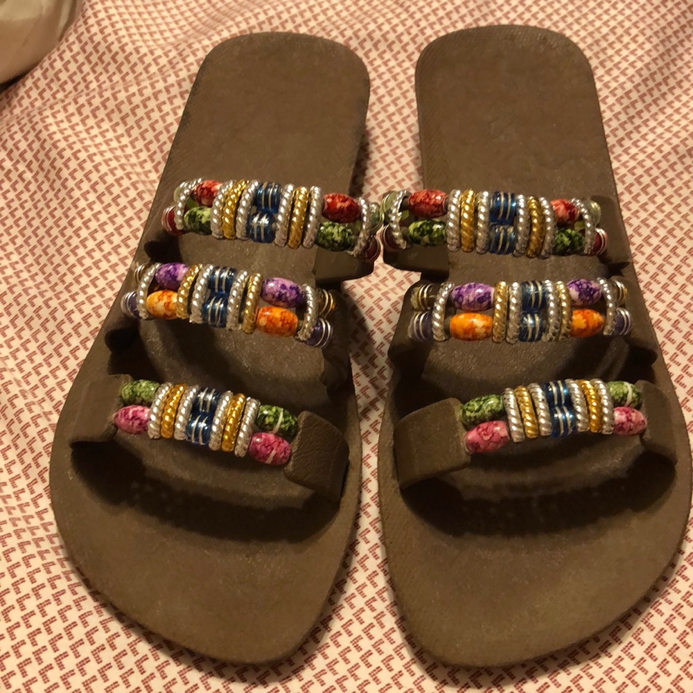 Pali Hawaii Beaded Sandals